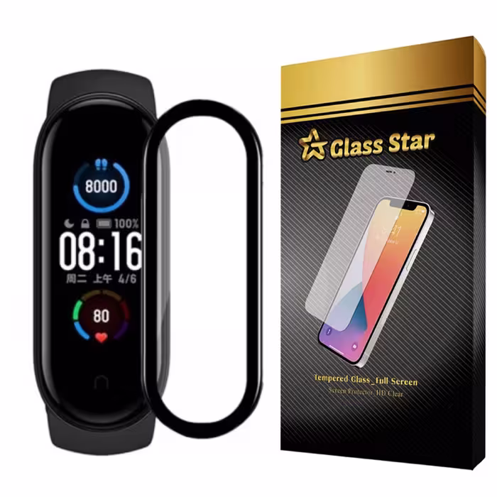 محافظ صفحه نمایش نانو گلس استار مدل PMGA مناسب برای ساعت هوشمند شیائومی Mi Band 5