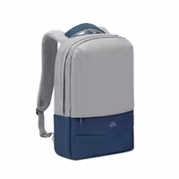 کوله پشتی لپ تاپ ریوا کیس مدل RIVACASE 7562 grey/dark blue anti-theft Laptop backpack 15.6″ / 6   ارسال فوری