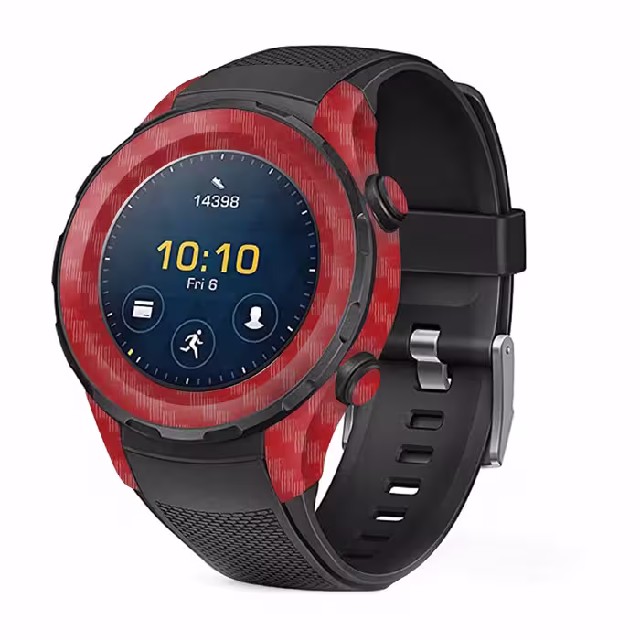 برچسب ماهوت طرح Red-Fiber مناسب برای ساعت هوشمند هوآوی Watch 2