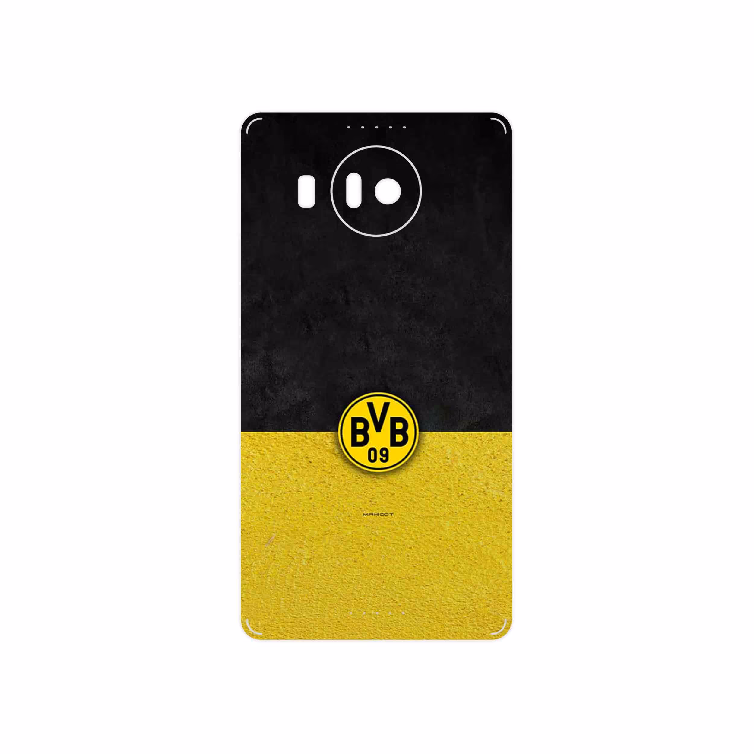 برچسب پوششی ماهوت مدل Borussia Dortmund FC مناسب برای گوشی موبایل مایکروسافت Lumia 950 XL