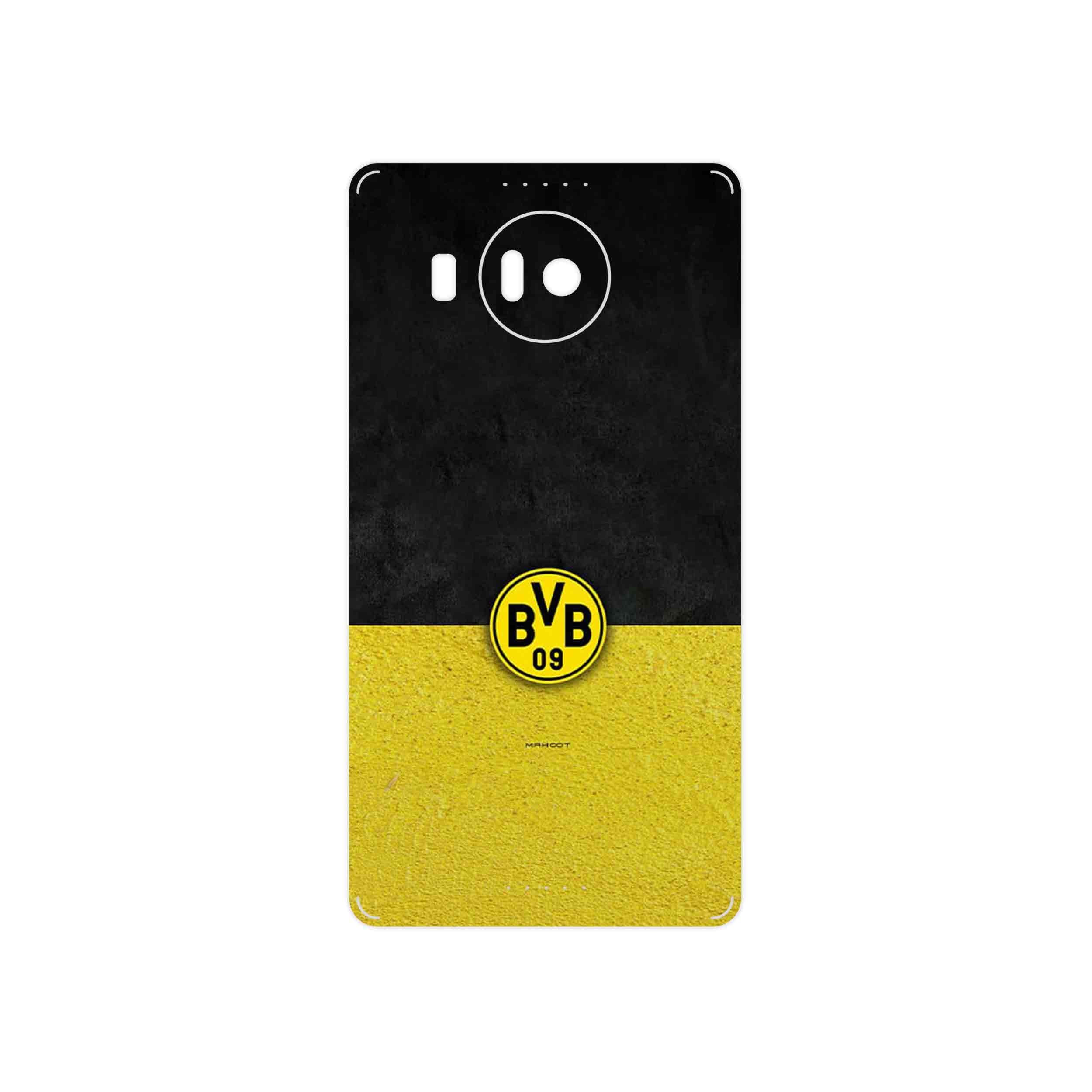 برچسب پوششی ماهوت مدل Borussia Dortmund FC مناسب برای گوشی موبایل مایکروسافت Lumia 950 XL