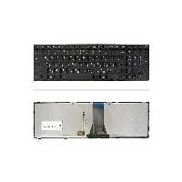 کیبورد لپ‌تاپ لنوو IdeaPad G50-75 (با بکلایت و فریم مشکی)
