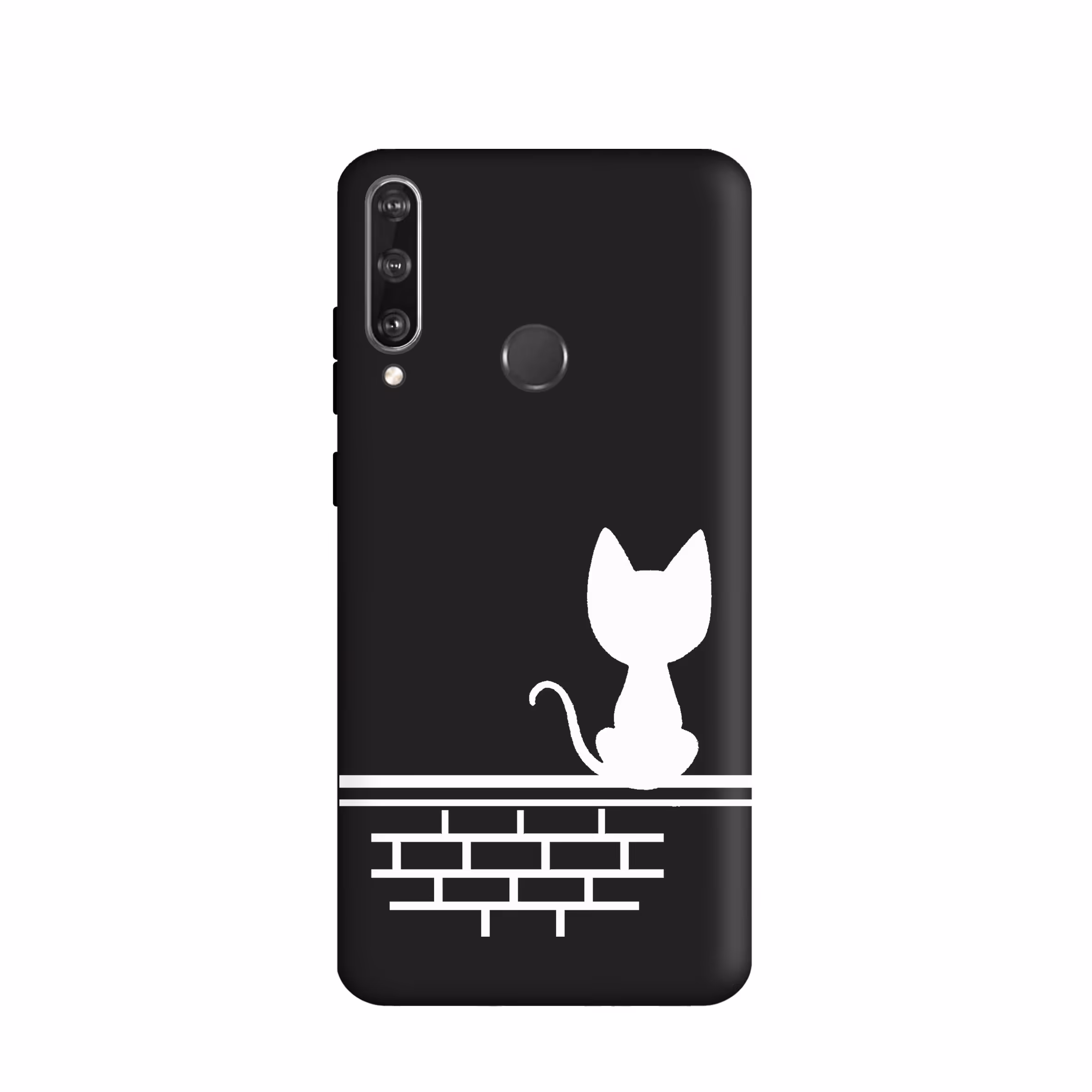 کاور طرح گربه مینیمال کد u2590 مناسب برای گوشی موبایل  هوآوی Y6P 2020