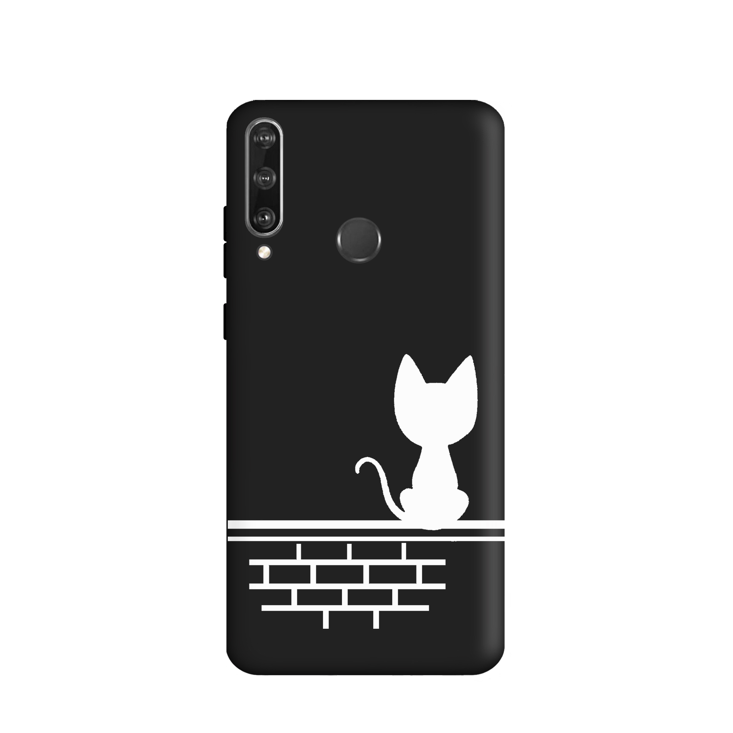 کاور طرح گربه مینیمال کد u2590 مناسب برای گوشی موبایل  هوآوی Y6P 2020