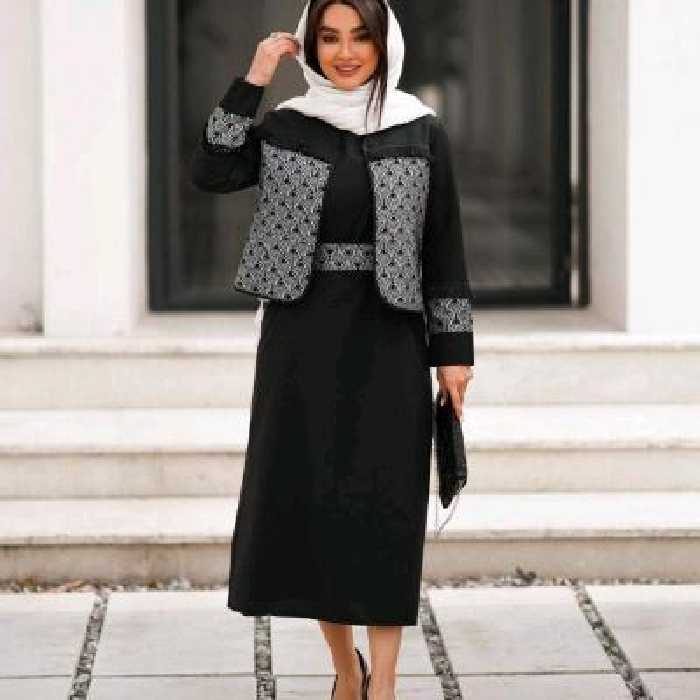 ست سه تیکه سوزن دوزی و لنینت مدل گندم