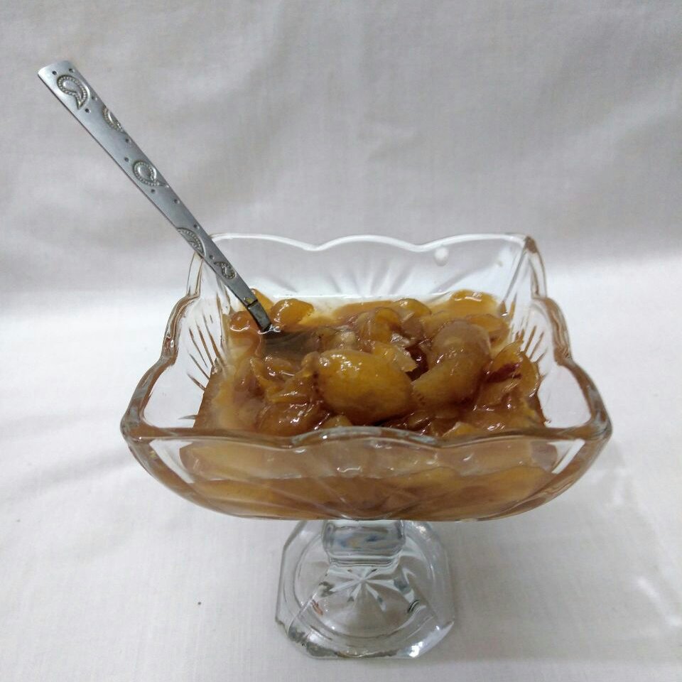 مربا پوست پسته خانگی 850 گرمی