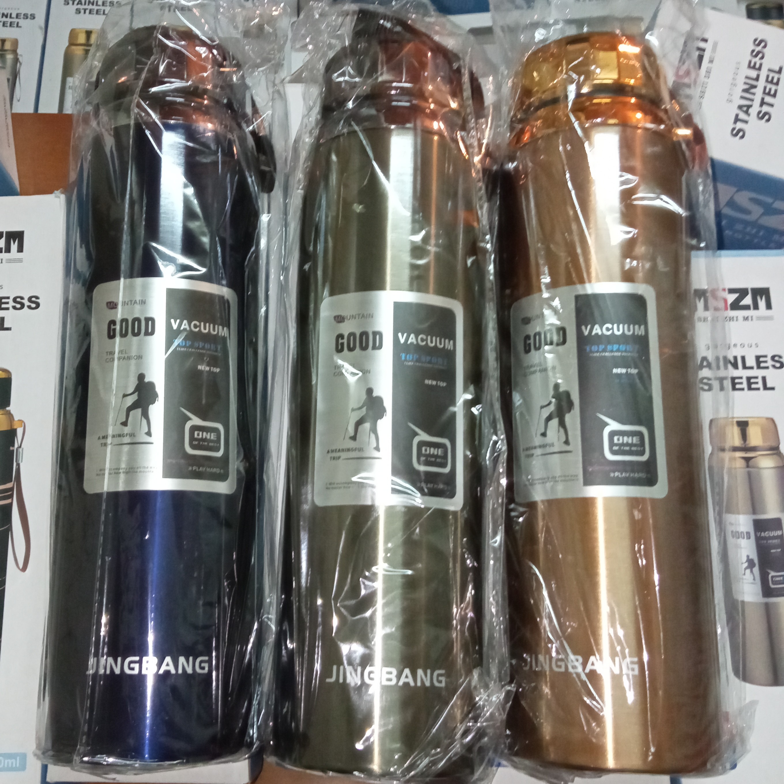 فلاسک کوهنوردی و مسافرتی یک لیتری فیلتر دار جینگ بنگ 