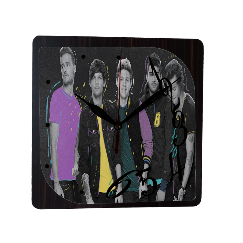 ساعت دیواری طرح گروه وان دایرکشن to7