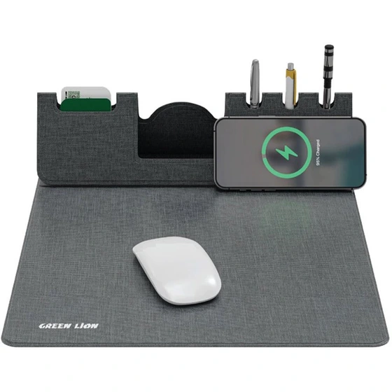 ارسال فوری   ضمانت اصالت کالا   ماوس پد وایرلس گرین Green Mouse Pad Wireless Charger