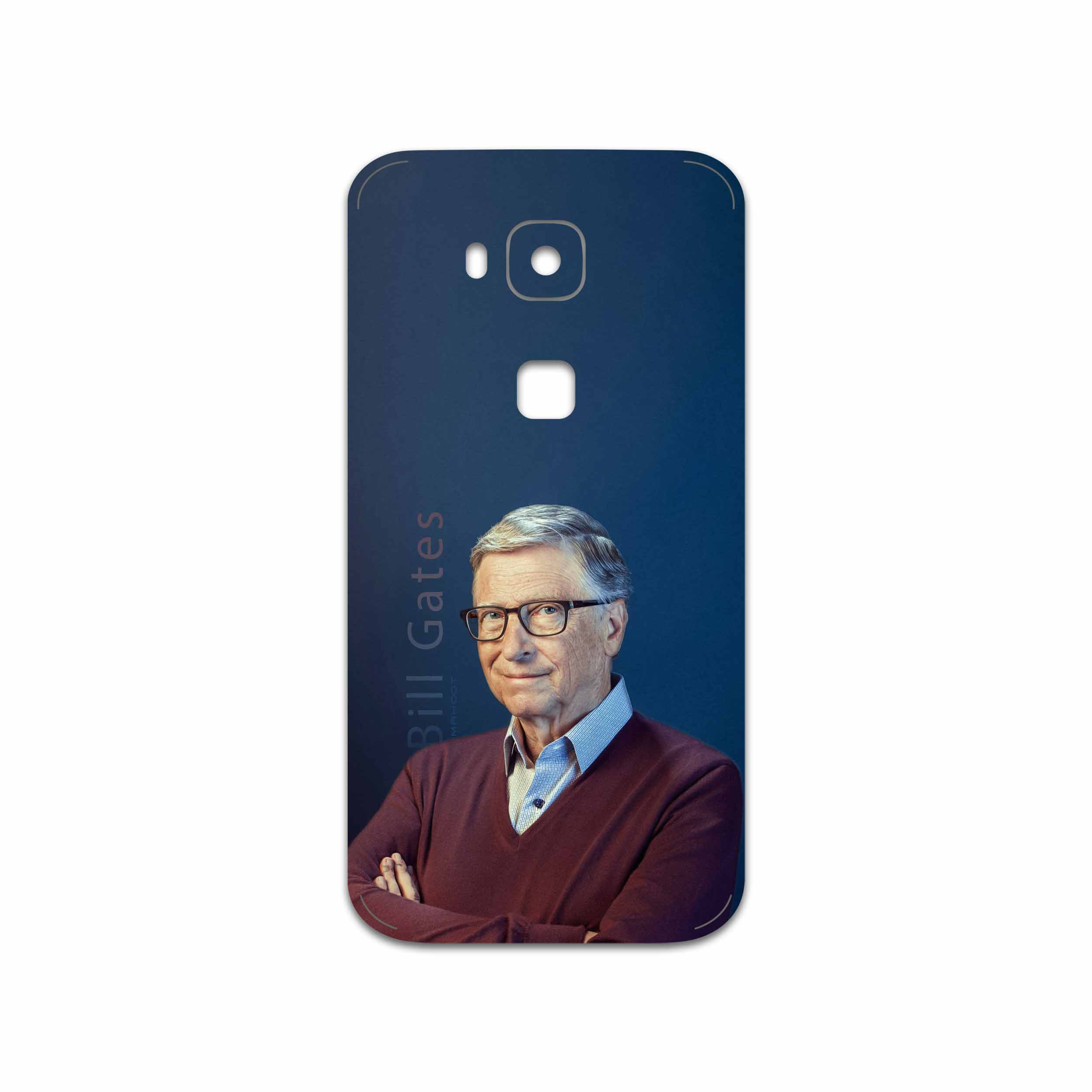 برچسب پوششی ماهوت مدل Bill Gates مناسب برای گوشی موبایل هوآوی Ascend G8