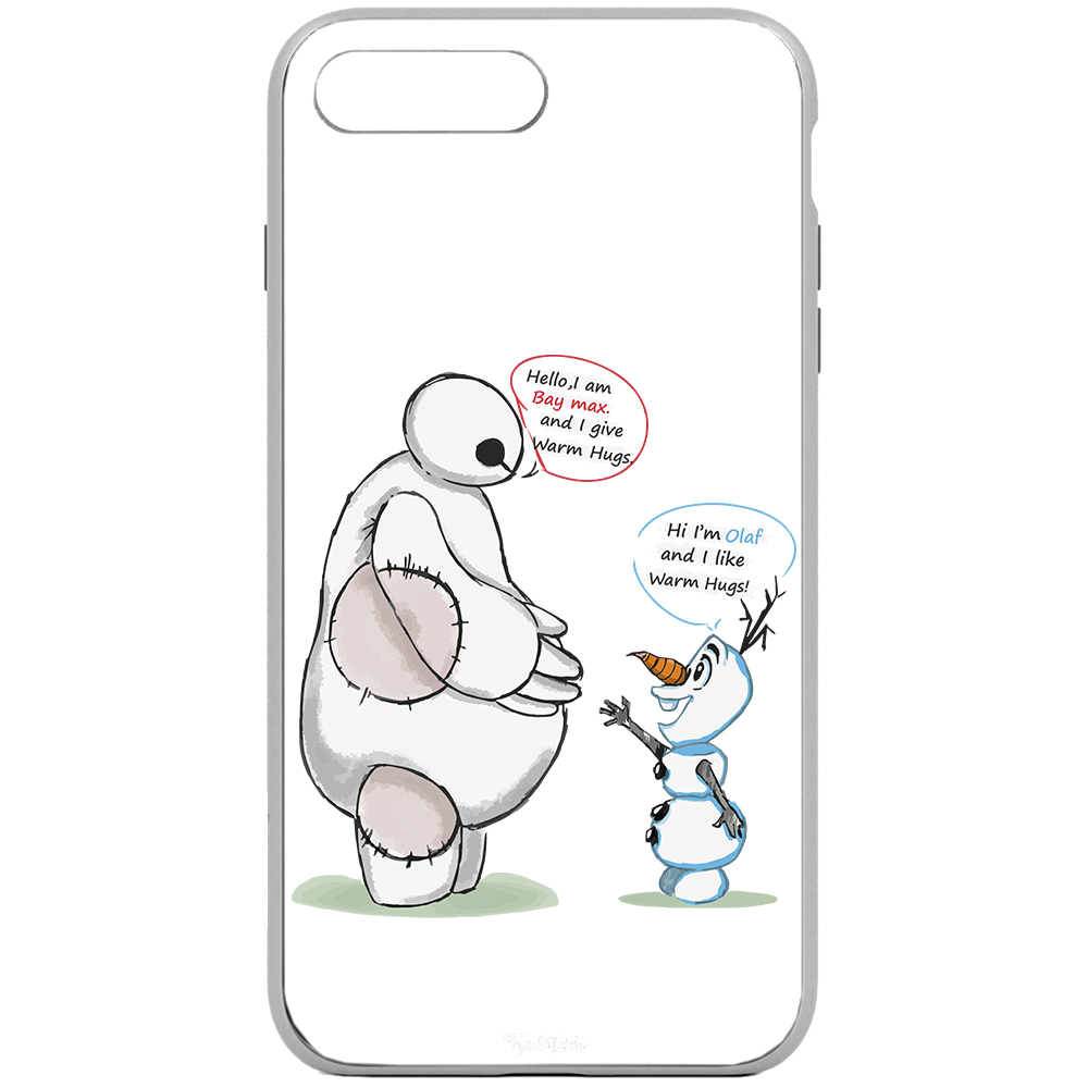 کاور طرح Olaf &amp; Baymax مناسب برای گوشی موبایل اپل iPhone 7 Plus / 8 Plus