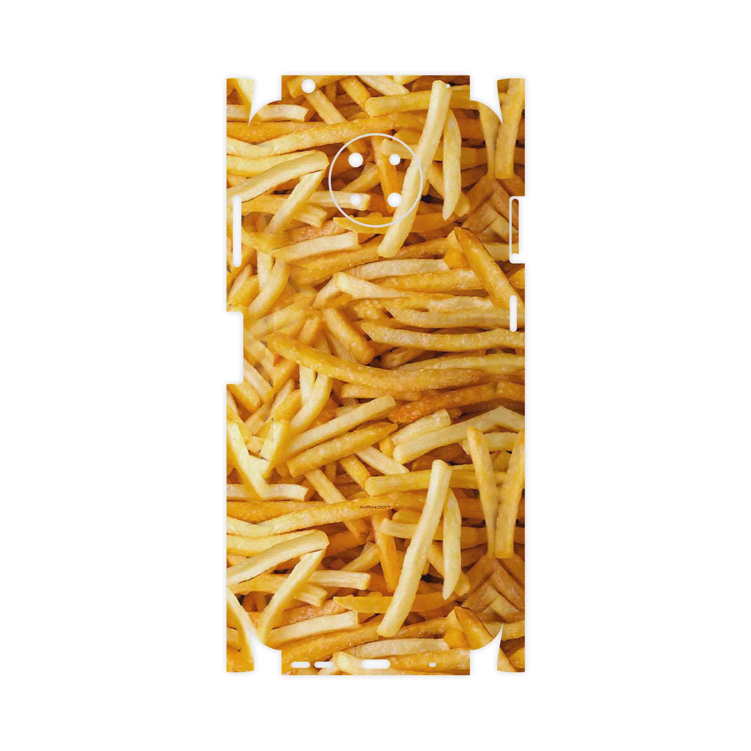 برچسب پوششی ماهوت مدل French fries-FullSkin مناسب برای گوشی موبایل نوکیا G10