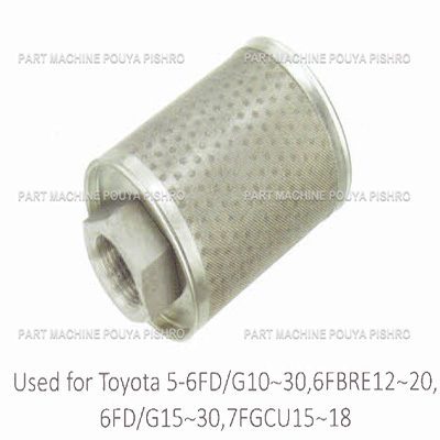 فیلتر هیدرولیک مکش لیفتراک تویوتا مدل 6FD/G15~30,7FGCU15~18