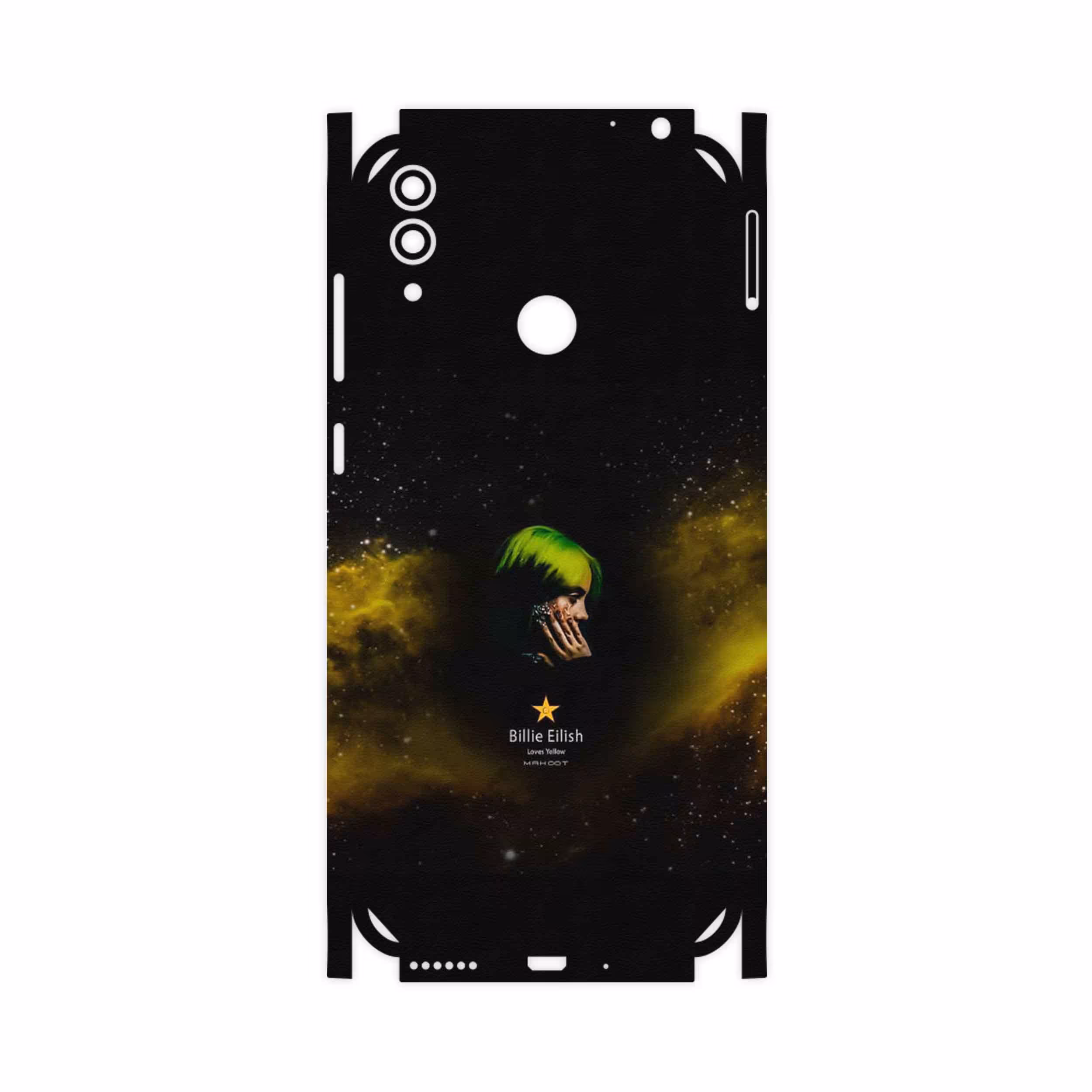 برچسب پوششی ماهوت مدل Billie Eilish-FullSkin مناسب برای گوشی موبایل آنر 8C