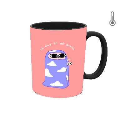 ماگ حرارتی طرح ketnipz کد 8