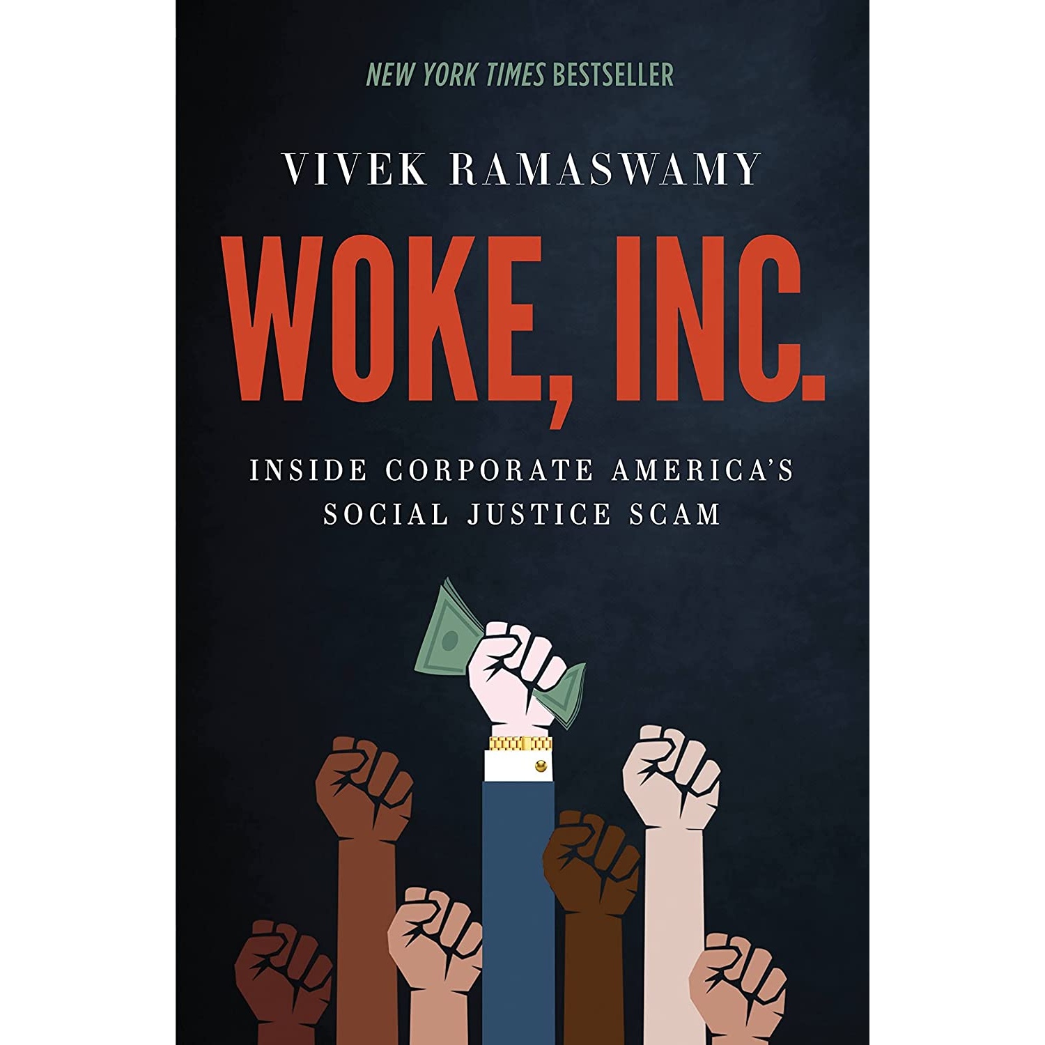 کتاب Woke Inc اثر Vivek Ramaswamy انتشارات Center Street