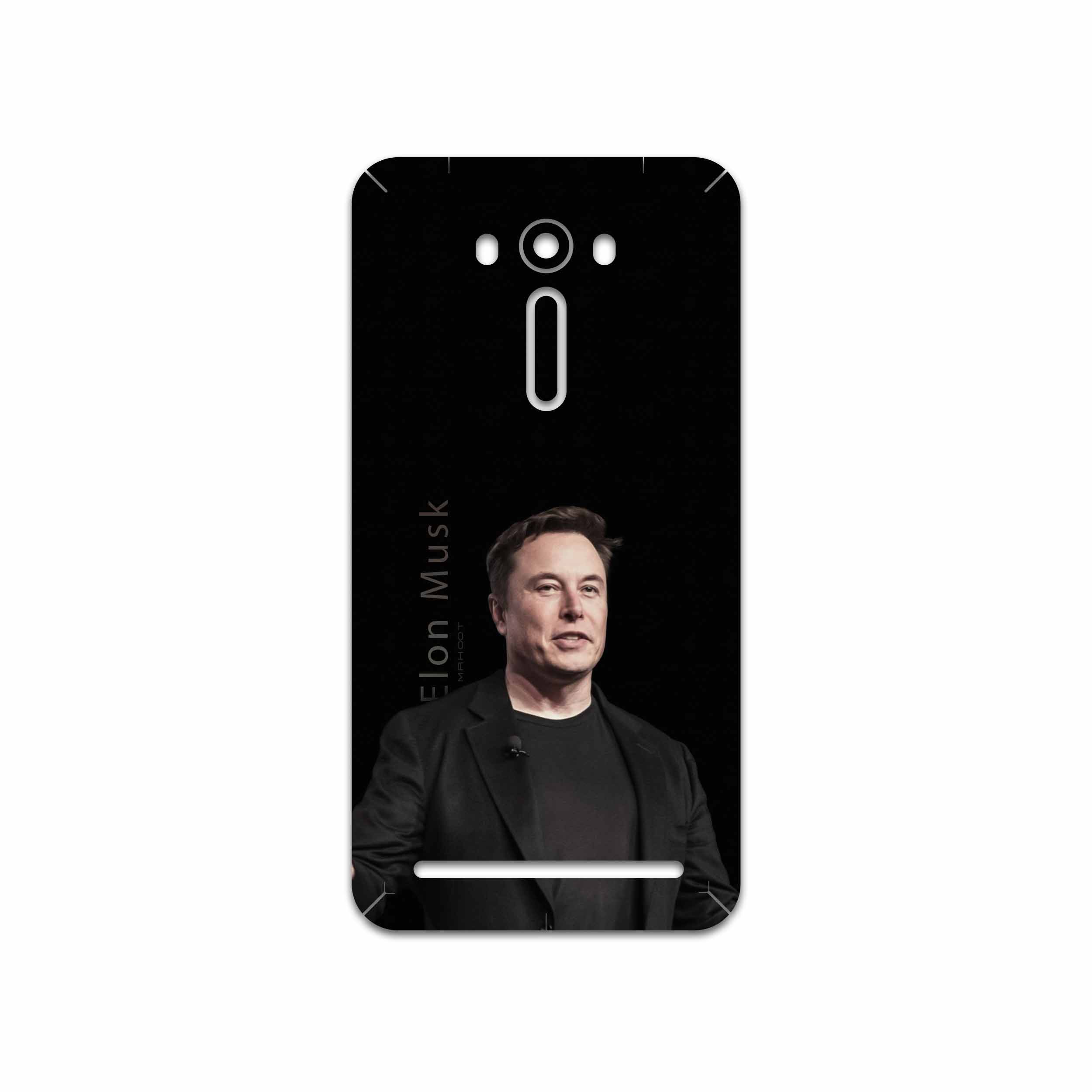 برچسب پوششی ماهوت مدل Elon Musk مناسب برای گوشی موبایل ایسوس Zenfone 2 Laser