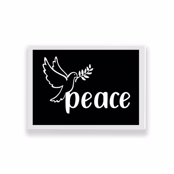 تابلو طرح مینیمال آرامش peace