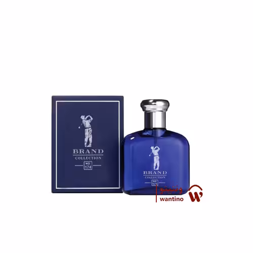 عطر ادکلن مردانه پولو آبی برند کالکشن کد 174 (Ralph Lauren Polo Blue) حجم 25 میل