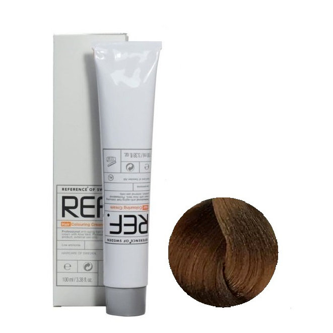 رنگ مو رف شماره 8.7 حجم 100 میلی لیتر رنگ بلوند شکلاتی متوسط