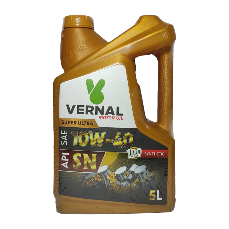 روغن موتور ورنال SN 10W-40 صادراتی 5 لیتری تمام سنتیک درجه 1 (اجرت تعویض روغن حضوری ویژه شهرکرج)