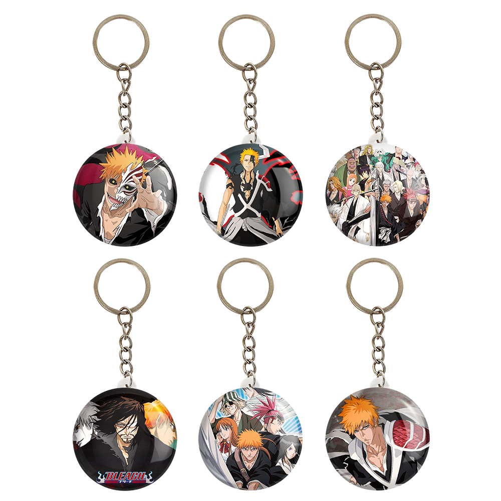 جاکلیدی خندالو مدل انیمه بلیچ کد 331A مجموعه 6 عددی