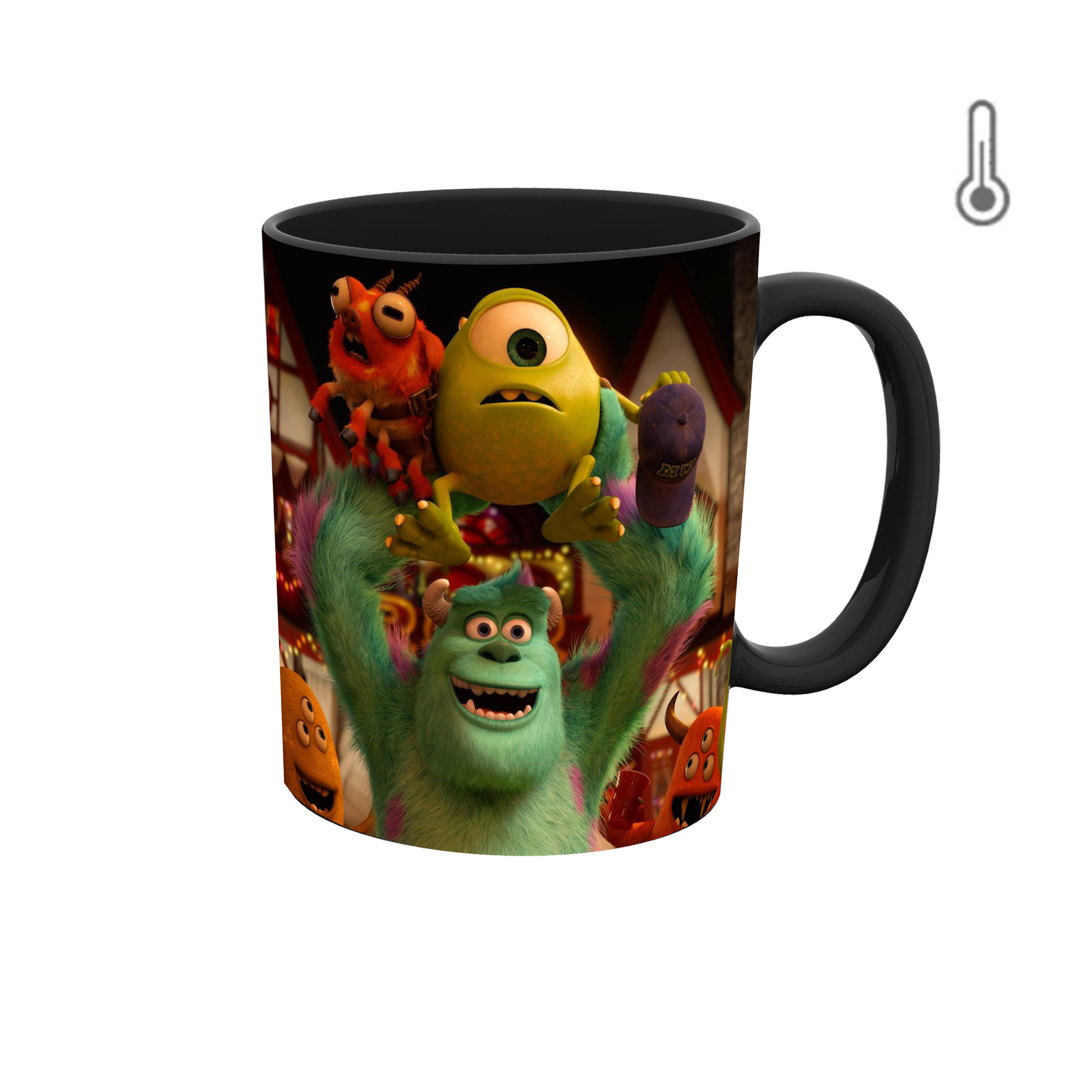 ماگ حرارتی طرح دانشگاه و کارخونه هیولاها