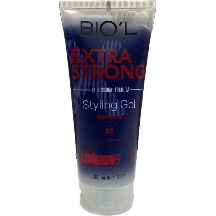 ژل مو بیول مدل  اکسترا استرانگ حجم 200 میلی لیتر