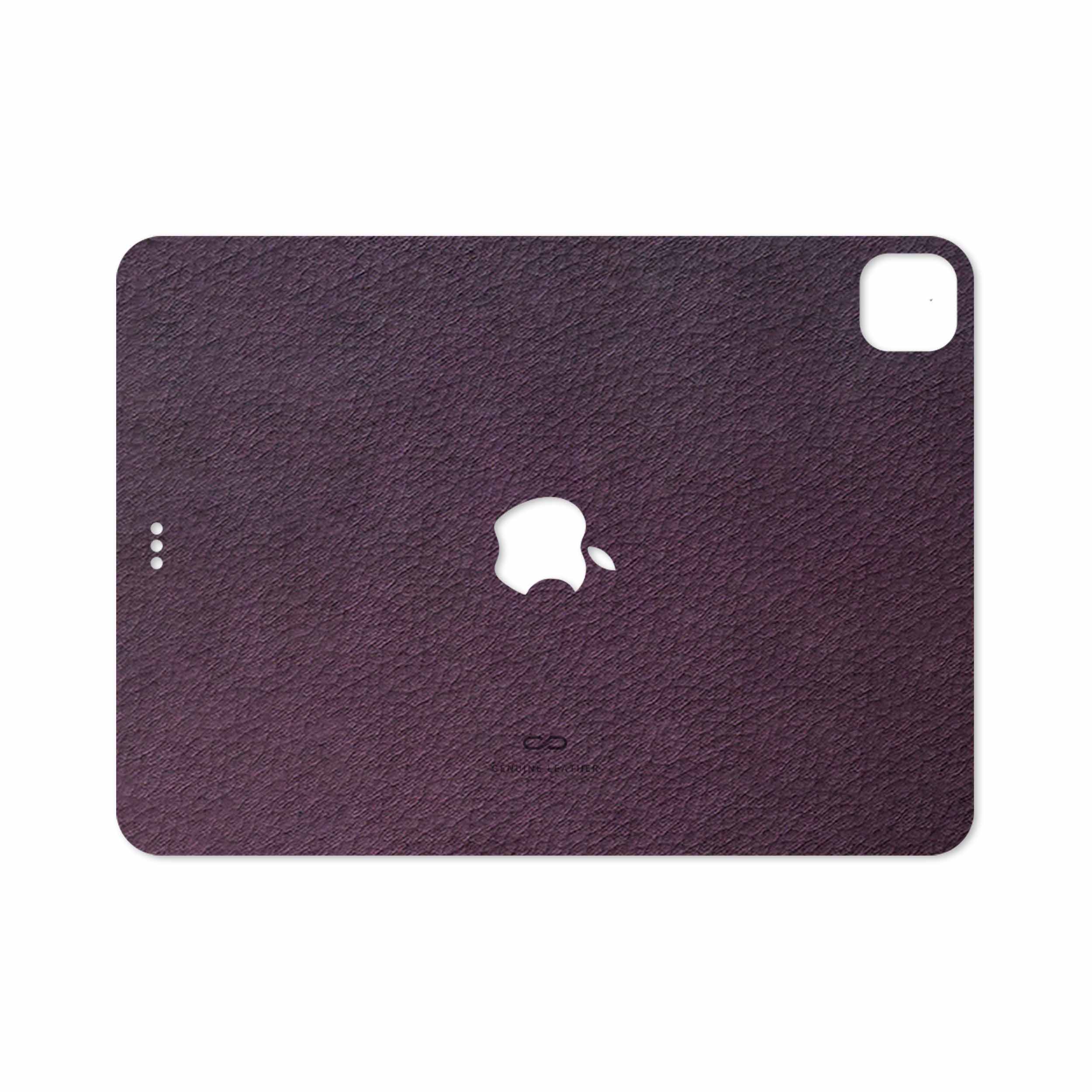 برچسب پوششی ماهوت مدل Purple-Leather مناسب برای تبلت اپل iPad Pro 11 (GEN 2) 2020 A2230