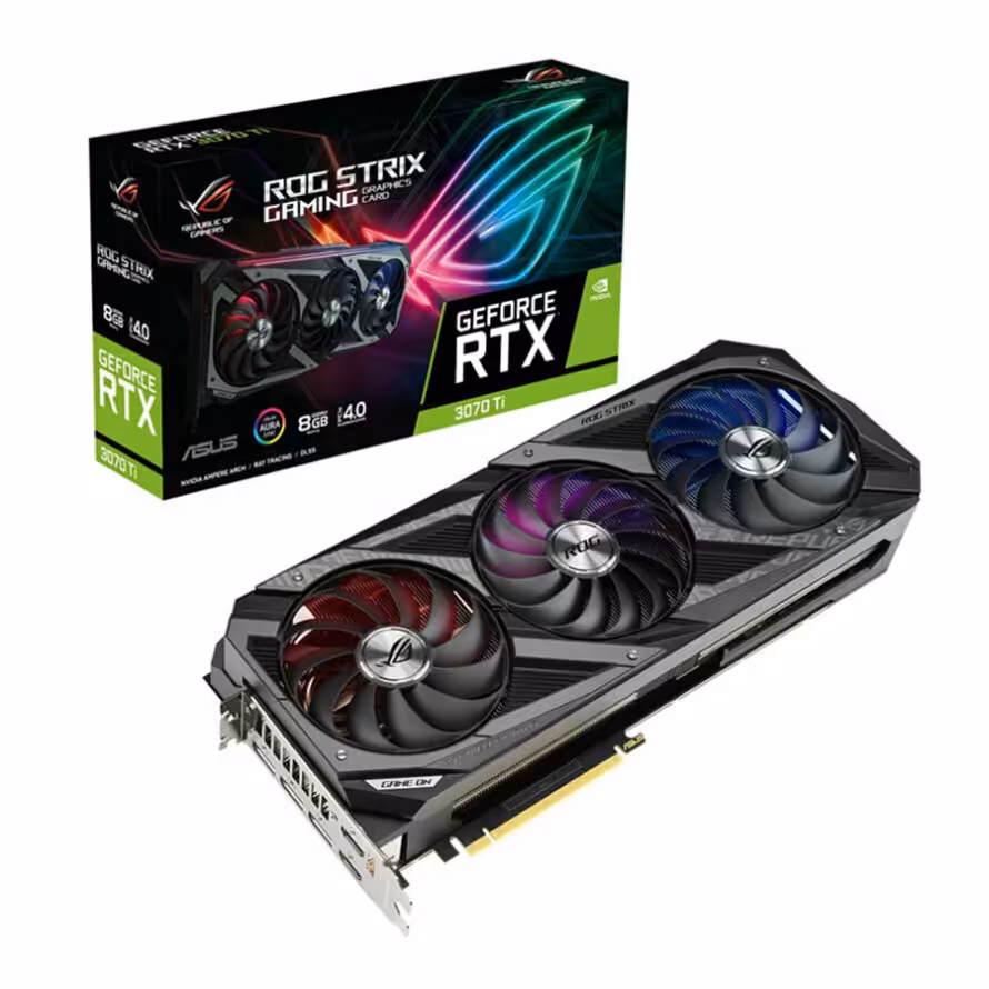 کارت گرافیک ایسوس ROG STRIX RTX 3070 TI 8G GAMING