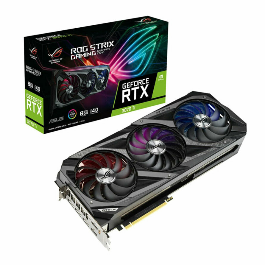 کارت گرافیک ایسوس ROG STRIX RTX 3070 TI 8G GAMING