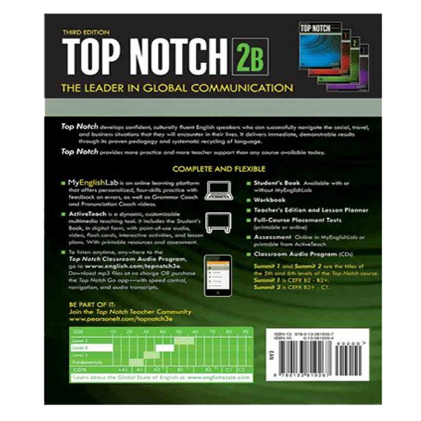 کتاب Top Notch 2B اثر Joan Saslow And Allen Ascher انتشارات اشتیاق نور
