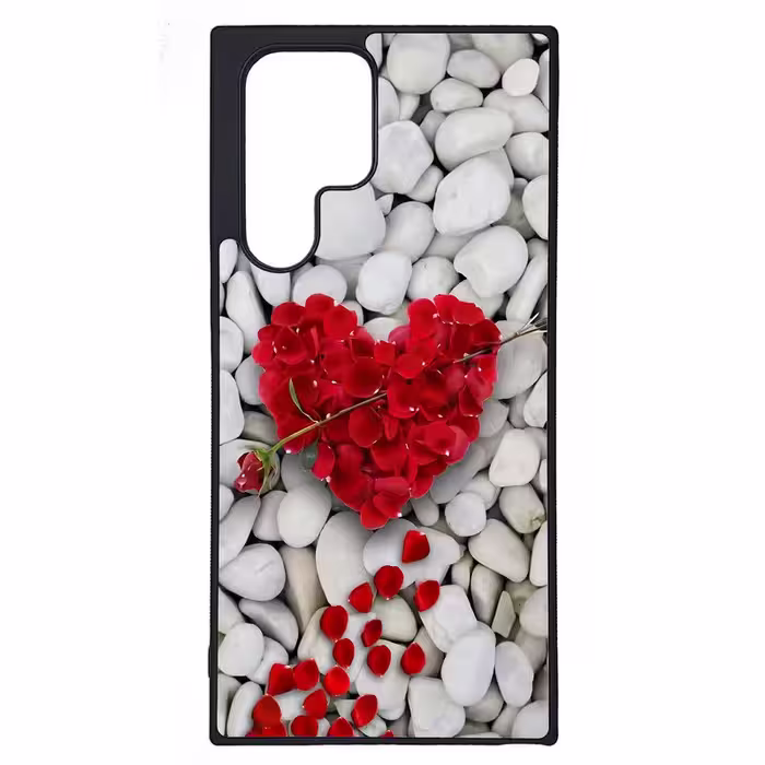 کاور طرح قلبی کد G-144 مناسب برای گوشی موبایل سامسونگ Galaxy S22 Ultra | دیجی قاب دونی