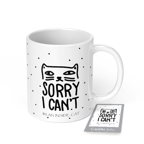 ماگ مگی مدل Patches به همراه استیکر