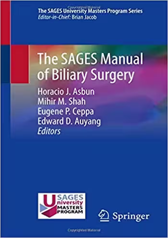 󾕇 دانلود کتاب The Sages Manual Of Biliary Surgery, 2020 - دانلود کتاب های دانشگاهی