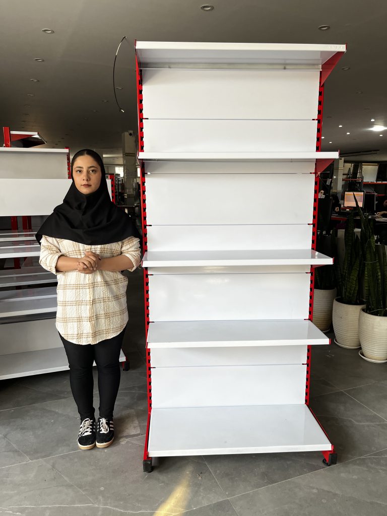 خرید و قیمت قفسه خود ایست سوپری ارتفاع 2 متری 95*30 کامل - قفسه‌بندی وکیلی