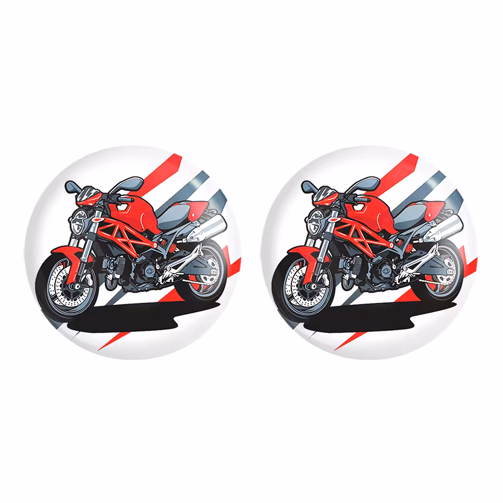 پیکسل خندالو مدل موتور سیکلت کد 10347 به همراه مگنت