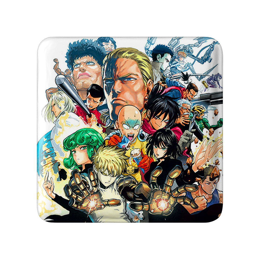 پیکسل خندالو مدل انیمه مرد تک مشتی One Punch Man کد 10525