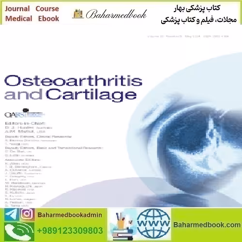Osteoarthritis and Cartilage Volume 32 Issue 1 to 5 2024 TRUE PD