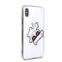 	 کاور سی جی موبایل طرح کارل کد KLHCI65CF مناسب برای گوشی موبایل اپل Iphone xs max