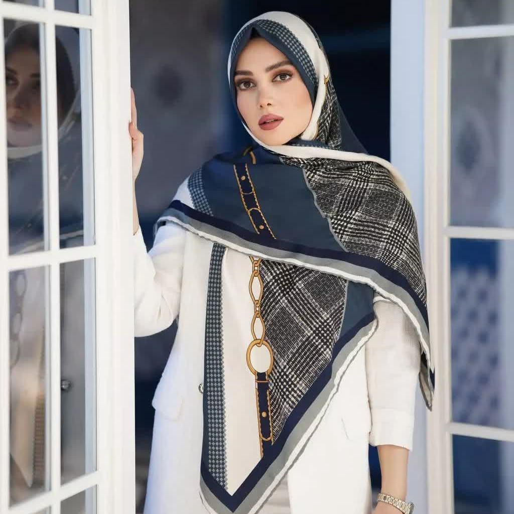 روسری نخ کشمیر پاییزه