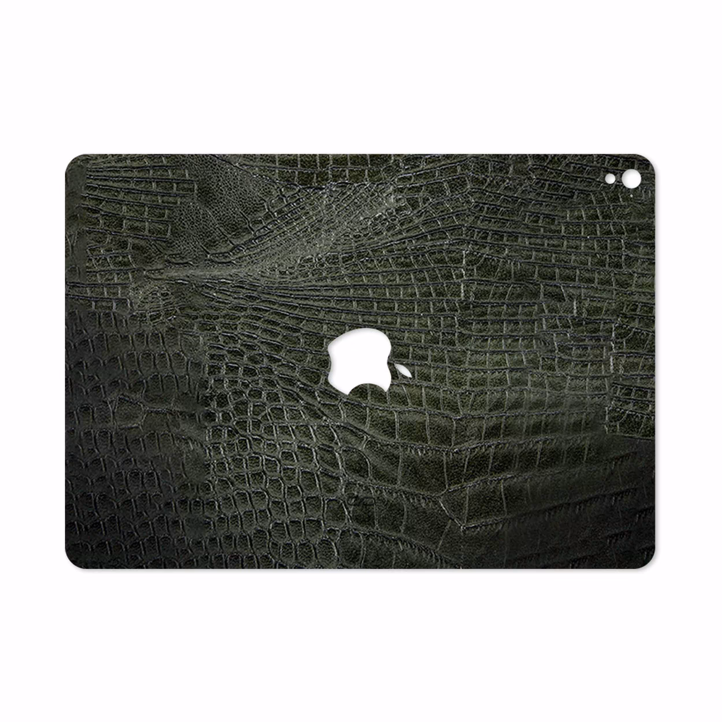 برچسب پوششی ماهوت مدل Green-Crocodile-Leather مناسب برای تبلت اپل iPad Pro 9.7 2016 A1674