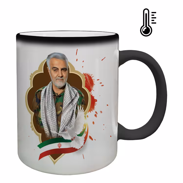 ماگ حرارتی مدل سردار سلیمانی کد 14
