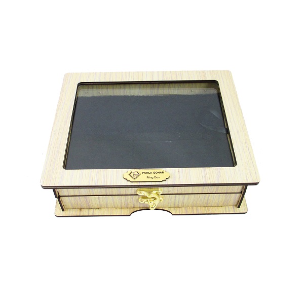 جعبه انگشتر پارلا گوهر کد 2658