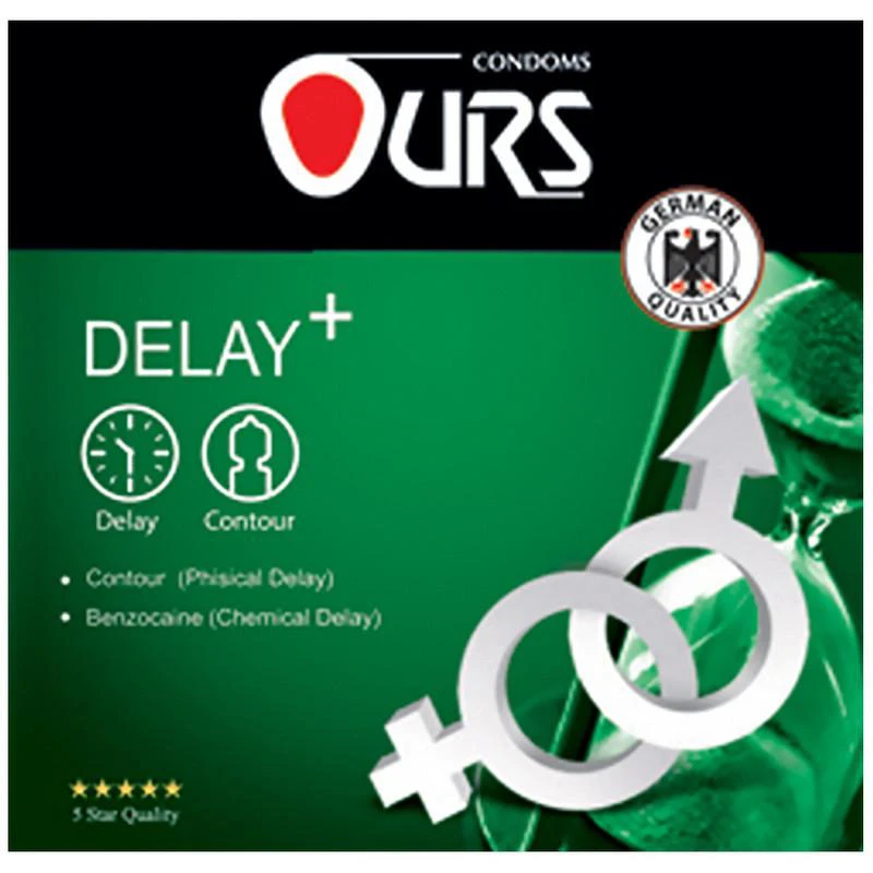 کاندوم اورز مدل Delay Plus بسته 3 عددی