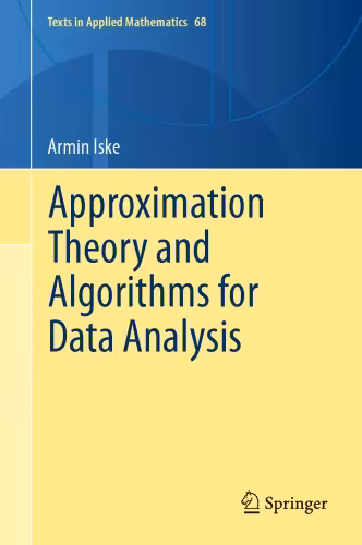 خرید و دانلود نسخه کامل کتاب Approximation Theory and Algorithms for Data Analysis