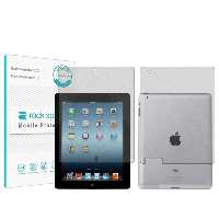 گلس صفحه نمایش و پشت تبلت اپل iPad 4 مدل نانو هیدروژل مات برند راک اسپیس کد LL