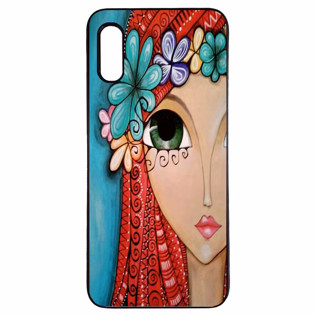 کاور طرح دختر کد 43219 مناسب برای گوشی موبایل سامسونگ galaxy a50