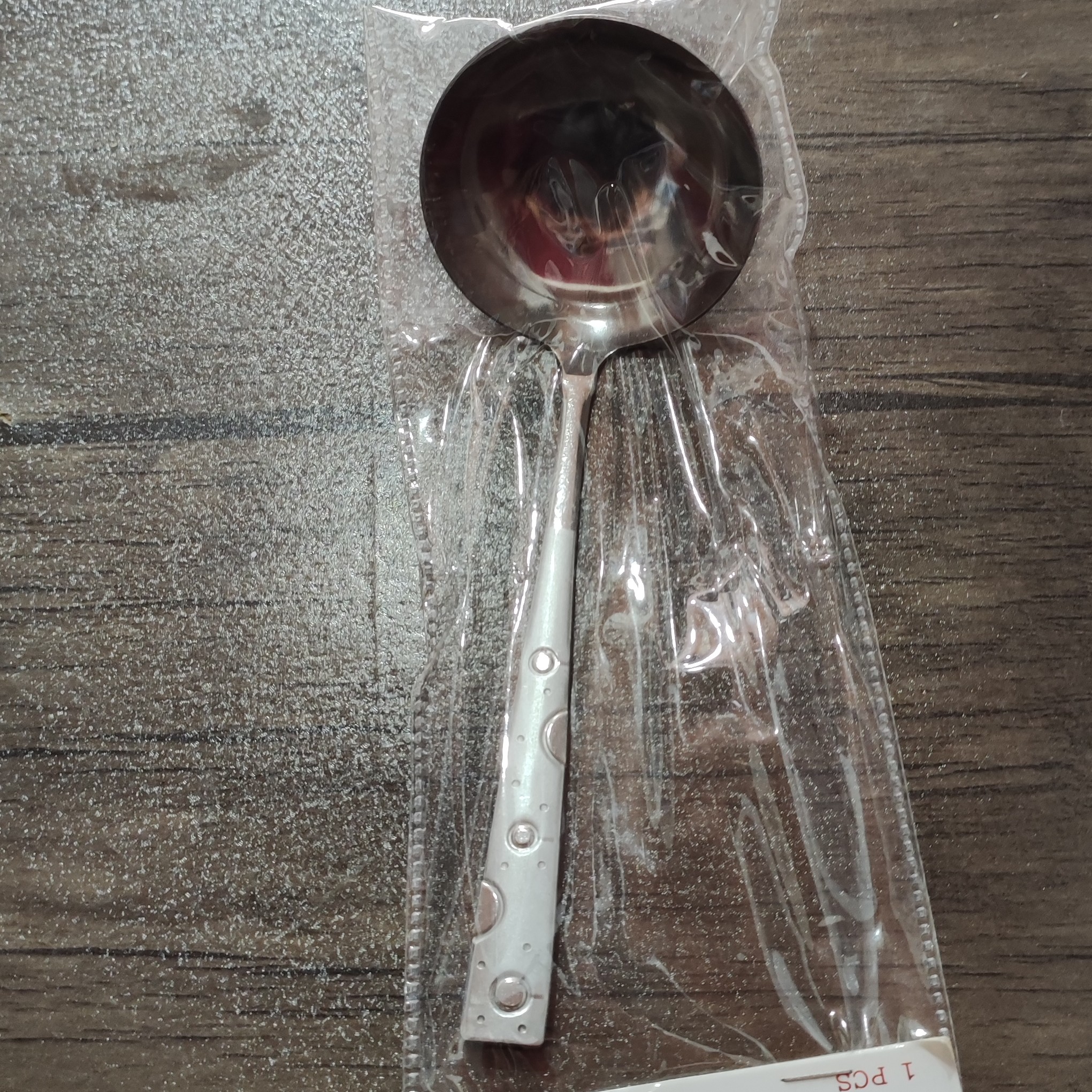 ملاقه استیل دسته کوتاه توپی