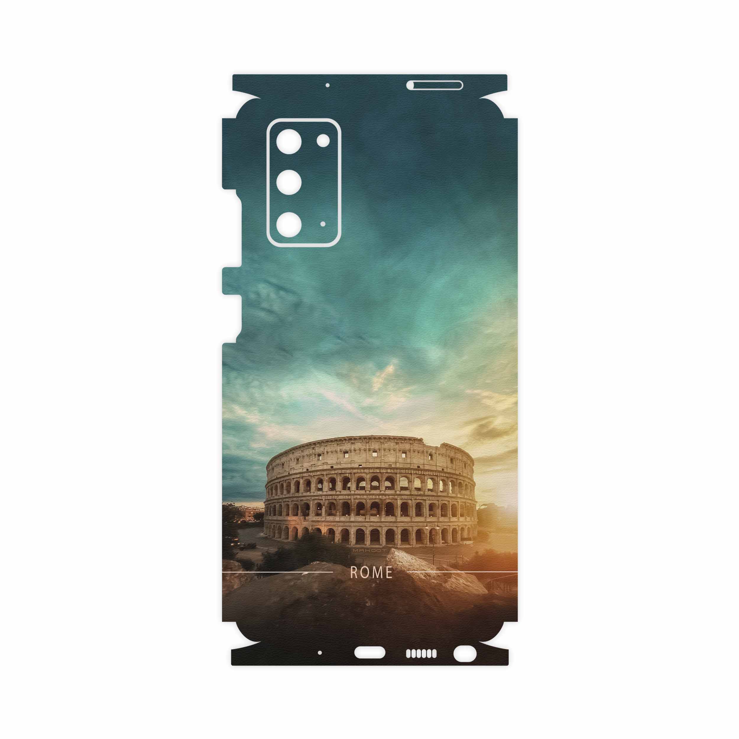 برچسب پوششی ماهوت مدل Rome City-FullSkin مناسب برای گوشی موبایل سامسونگ Galaxy Note 20